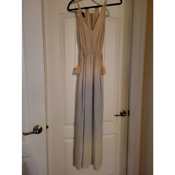 Aakaa Ombre Multi-colored Maxi Dress Size Small Beach Sun Summer - Picture 5 of 16